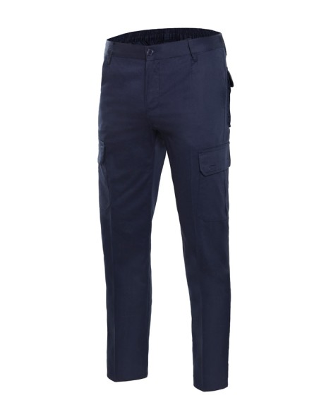 PANTALON ALGODON 240GR. AZUL NAVY TALLA 36-60